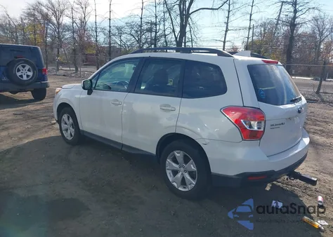 2016 Subaru Forester 2.5I Premium from USA, damaged, VIN JF2SJADC1GH485844